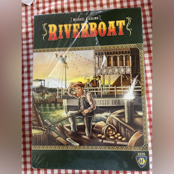mayfair games Other - Riverboat Board Game By Mayfair Games 2-4 Players New Mostly Sealed